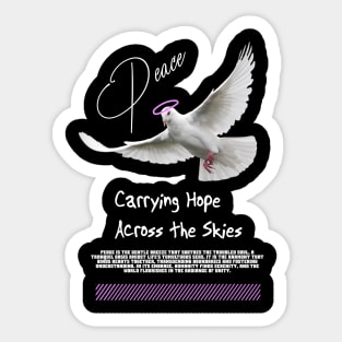Peace Pigeon Sticker